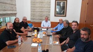 Συζήτησαν για τη χρηματοδότηση για την ανέγερση πολιτιστικού κέντρου στον Αποκόρωνα 
