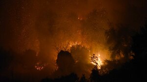 Υπό μερικό έλεγχο η δασική πυρκαγιά στο Σύνδενδρο Γρεβενών 