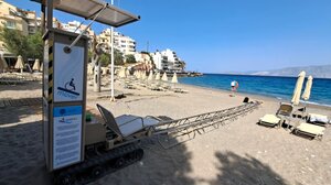 Άγιος Νικόλαος: Eπιπλέον μηχανισμοί "Seatrac" σε παραλίες για την αυτόνομη πρόσβαση των ΑμεΑ στη θάλασσα 