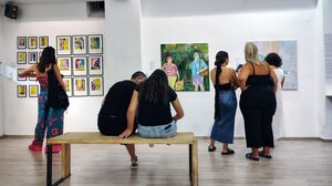 Βραδιά ξενάγησης στην ατομική έκθεση "NOW HERE" του Κωνσταντίνου Καλφούντζου