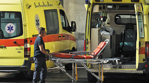 Ηράκλειο: Τροχαίο τα ξημερώματα στον ΒΟΑΚ - Συγκρούστηκαν δύο ΙΧ