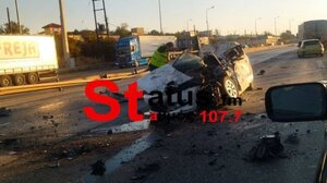 Θεσσαλονίκη: Ένας νεκρός και ένας σοβαρά τραυματίας σε διπλό τροχαίο στην Εγνατία