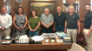 Ρέθυμνο: Συνάντηση Μαρινάκη με εκπροσώπους του Σωματείου Πληγέντων Γερμανικής Κατοχής