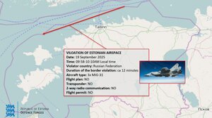 Βαλτική: Ρωσικό στρατιωτικό αεροσκάφος εισήλθε στον εναέριο χώρο της 