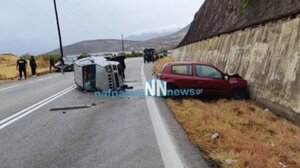 Δύο νεκροί σε τροχαίο δυστύχημα κοντά στο Γαλαξίδι