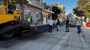 Σε εξέλιξη το πρόγραμμα ασφαλτοστρώσεων στη Νέα Αλικαρνασσό
