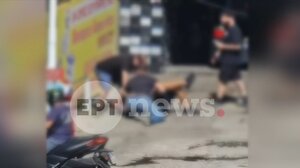 Άγριος καβγάς στη Νέα Φιλαδέλφεια για προτεραιότητα στο φανάρι