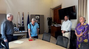 Ορκωμοσία νέου μόνιμου υπαλλήλου στο Δήμο Ηρακλείου