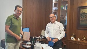 Στο Ρέθυμνο ο Γ. Παπακωνσταντής - Είχε συνάντηση με τον Δήμαρχο
