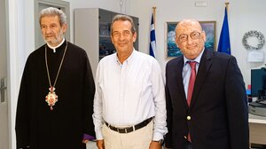  Με τον πρέσβη της Αρμενίας στην Ελλάδα συναντήθηκε ο Δήμαρχος Χερσονήσου