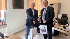 Ο Δήμαρχος Ηρακλείου συναντήθηκε με τον Πρέσβη του Πακιστάν