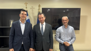 Συνάντηση Αλ. Μαρκογιαννάκη και ιδιοκτητών διατηρητέων Αγίας Κυριακής με Γενικό Γραμματέα Δημόσιας Περιουσίας