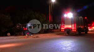 Σοβαρό τροχαίο στο Μαρκόπουλο – Νεαρός ανασύρθηκε χωρίς τις αισθήσεις του