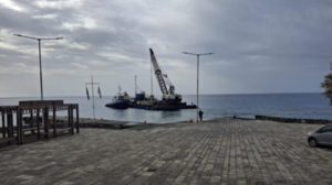 Ξεκίνησαν τα έργα για ράμπα εξυπηρέτησης πλοίων στην Αγία Ρουμέλη