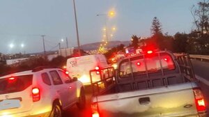 "Είμαστε κολλημένοι εδώ και 45 λεπτά στο ίδιο σημείο στον ΒΟΑΚ"