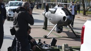 Ο «Κένταυρος» και ο «Αρχύτας»: Tα μη επανδρωμένα κέρδισαν τις εντυπώσεις στην παρέλαση της Θεσσαλονίκης