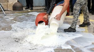 Στον κόμβο των Μουρνιών οι κτηνοτρόφοι των Χανίων για τα προβλήματα του κλάδου