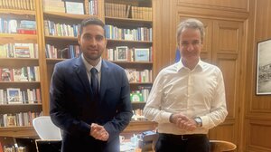 Με τον Πρωθυπουργό στο Μέγαρο Μαξίμου ο Κωνσταντίνος Κεφαλογιάννης