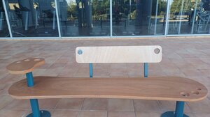 Ένα παγκάκι… έργο τέχνης στο ΕΛΜΕΠΑ!