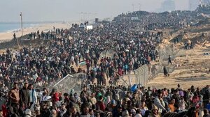 Χιλιάδες εκτοπισμένοι Παλαιστίνιοι στον δρόμο της επιστροφής