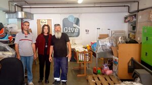 Το "ευχαριστώ" στην Τράπεζα Τροφίμων Κρήτης για την στήριξη των ευάλωτων ομάδων του Δήμου Μινώα Πεδιάδας 