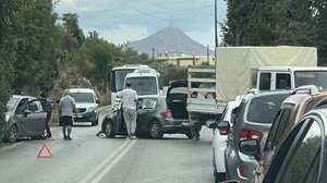 Το τροχαίο έφερε... μποτιλιάρισμα