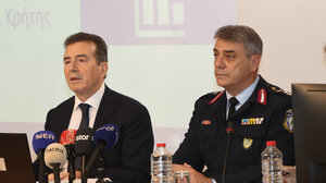 Χρυσοχοΐδης: Η Κρήτη από τις ασφαλέστερες περιοχές – Εντυπωσιακά τα στατιστικά της