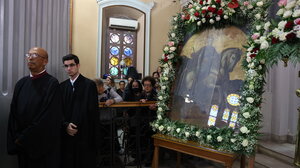 Πάνδημος ο εορτασμός του Αγίου Μηνά στο Ηράκλειο