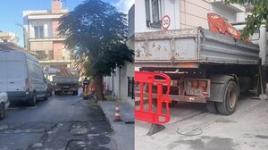 Έκλεισαν τον δρόμο που οδηγεί στο 10ο Δημοτικό Σχολείο Ηρακλείου, εγκλωβίζοντας μαθητές, γονείς και εκπαιδευτικούς