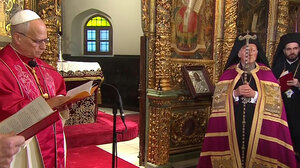 Πάπας Λέων: Συνάντηση με τον Οικουμενικό Πατριάρχη Βαρθολομαίο - Υπογράφουν κοινή διακήρυξη