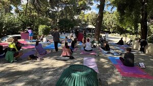 Ραντεβού για γιόγκα στον Δημοτικό Κήπο Ρεθύμνου