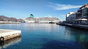 Το Λιμάνι του Αγίου Νικολάου υποδέχθηκε το τελευταίο κρουαζιερόπλοιο της χρονιάς 