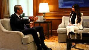 Μητσοτάκης: Σε ιστορικά υψηλό σημείο οι σχέσεις μας - Γκιλφόιλ: Θα οδηγήσουμε σε νέα ύψη τη συνεργασία μας