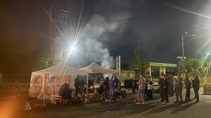 Εργατικά σωματεία επισκέφθηκαν τα μπλόκα των αγροτών στα Χανιά