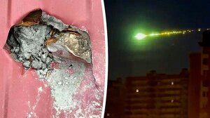 Πουλά κομμάτι μετεωρίτη που καρφώθηκε στην σκεπή του σπιτιού της!