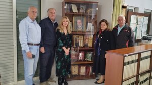 Σε εξέχουσα θέση στο Μουσείο Τύπου της ΕΣΗΕΠΗΝ τα έργα του Νίκου Ψιλάκη