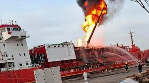 Τουρκικό δεξαμενόπλοιο με 4.000 τόνους υγραερίου χτυπήθηκε από ρωσικά πυρά στην Οδησσό