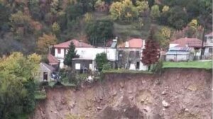 Κακοκαιρία Adel: Στον "αέρα" σπίτια στα Τζουμέρκα μετά από κατολίσθηση