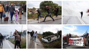 Κρήτη: Τα απίστευτα καρέ των αγροτικών κινητοποιήσεων - Φωτορεπορτάζ!