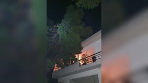 Ηράκλειο: Μεγάλο τμήμα δέντρου έπεσε σε... ταράτσα στον Μασταμπά