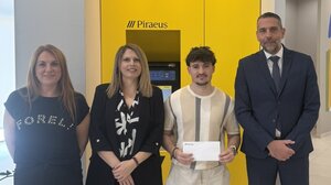 To Check in Class της Πειραιώς επιβράβευσε φοιτητή στο Ηράκλειο