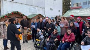 Τα παιδιά του Ε.Ε.Ε.ΕΚ. Τυμπακίου γέμισαν το Δημαρχείο Φαιστού με κάλαντα και ευχές