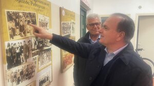 Στο εμβληματικό κτίριο Άρσης Βαρών «Αρκάδι» ο Δήμαρχος Ρεθύμνης - Επιθεώρησε τους χώρους