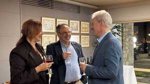 Αλέξης Καλοκαιρινός: Στο ανακαινισμένο Café Restaurant «Marina» ο Δήμαρχος Ηρακλείου