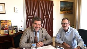 Με τον Αντιπεριφερειάρχη Λασιθίου συναντήθηκε ο πρόεδρος του Νικηθιανού