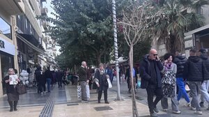  Σαββατιάτικη βόλτα στο κέντρο του Ηρακλείου, για καφέ και αγορές