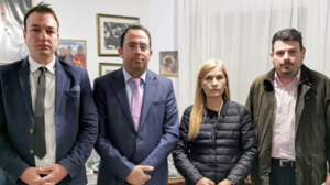 Συνάντηση Βολουδάκη με εκπροσώπους τουΔΣ της Ένωσης Στρατιωτικών Χανίων