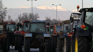 Θεσσαλονίκη: Αποκλεισμένη η διέλευση οχημάτων στα Πράσινα Φανάρια - Κλειστός για μεταφορές ο Προμαχώνας