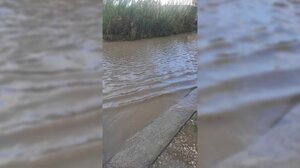 Τρεις Βαγιές: Αδιάβατος ο δρόμος που πλημμύρισε από τη βροχή