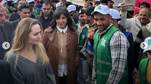 Η Angelina Jolie στη Γάζα: Συνομίλησε με τραυματίες και εθελοντές